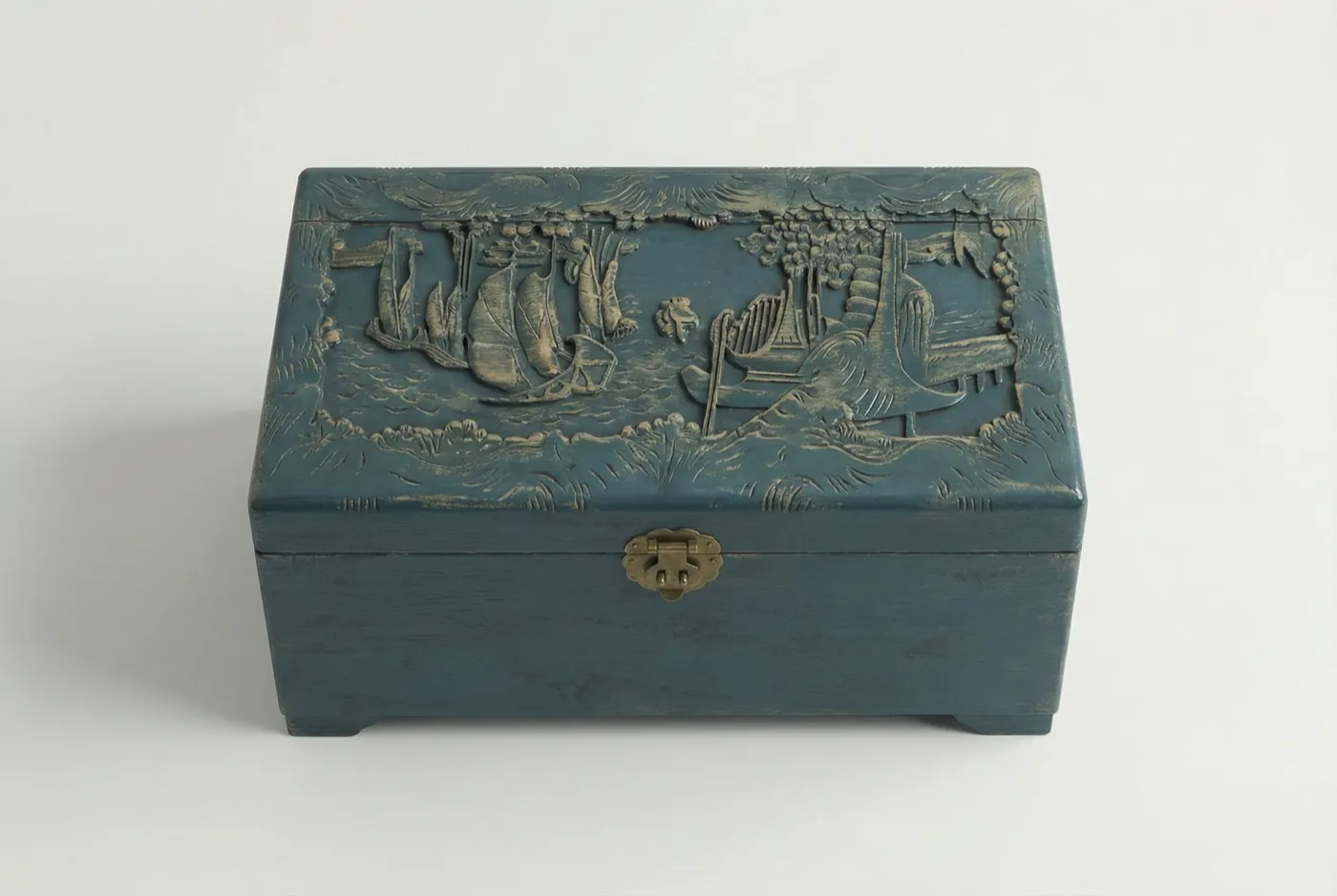 Heritage carved chest